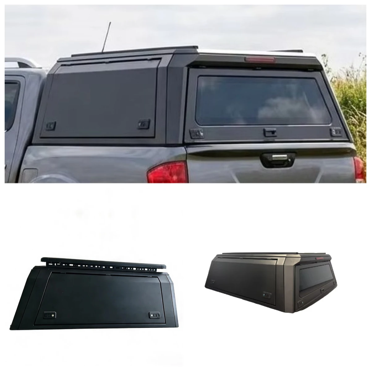 

Off-road Aluminum Alloy Hard Top Pickup Canopy Truck Topper for NP300 2015+/ Navara 2016+
