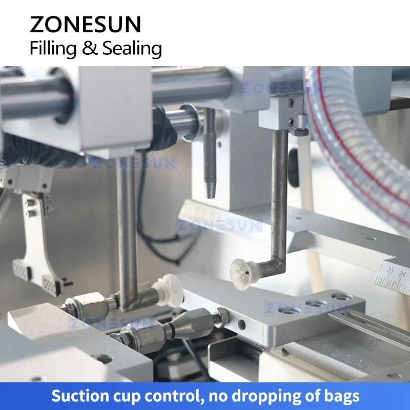 Zonesun Poudres préfabriquées Machine à emballer Remplissage horizontal Machine à sceller Sac Remplissage et bancs Équipement ZS-AFS03