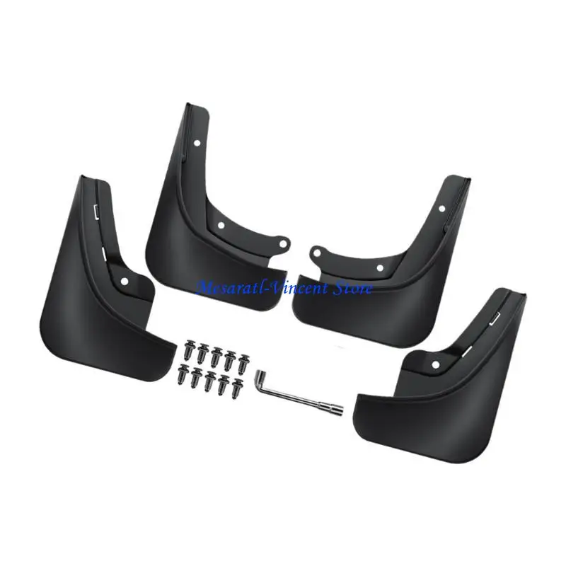 

A70F Брызговики автомобиля Пластиковые защитные брызговики Точно подобранная защита от брызг Ударопрочная система крепления для