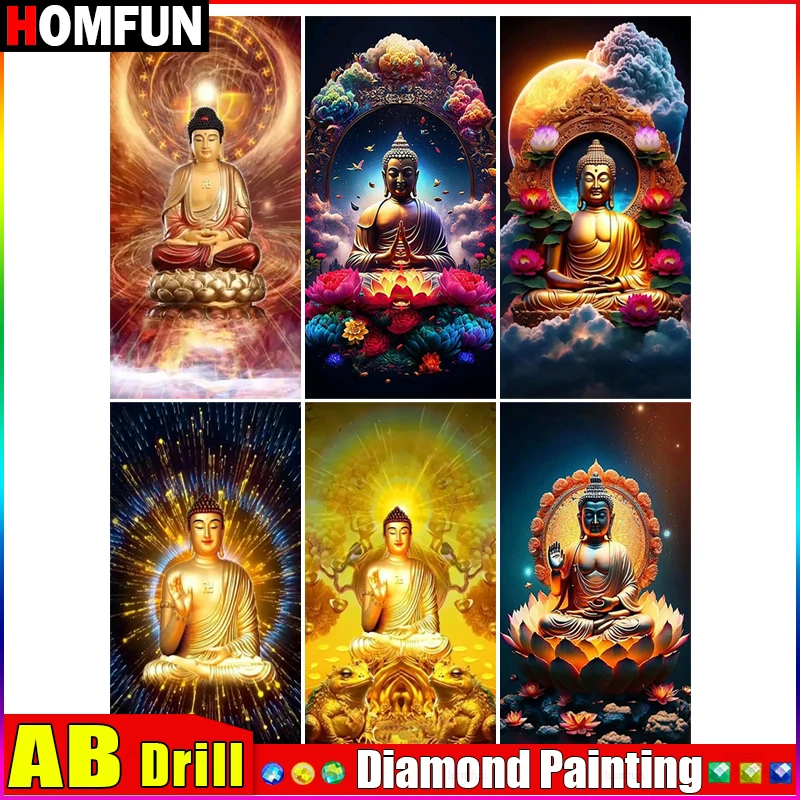 HOMFUN AB Diamond Painting 