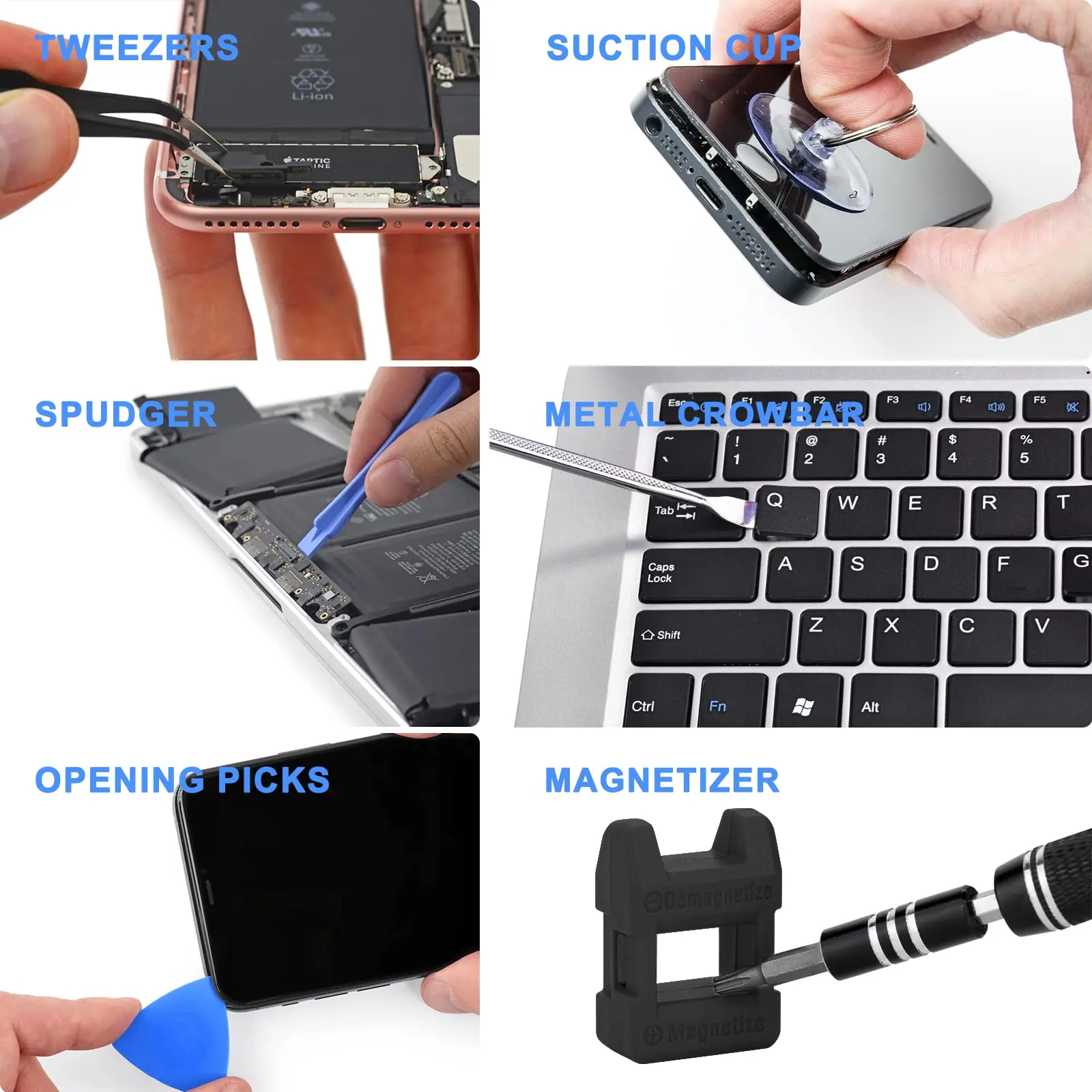 80-in-1 Professional Computer Repair Tool Kit Precision Magnetic screwdriver set for Laptop, PC, MacBook, Tablet, iPhone, PS4