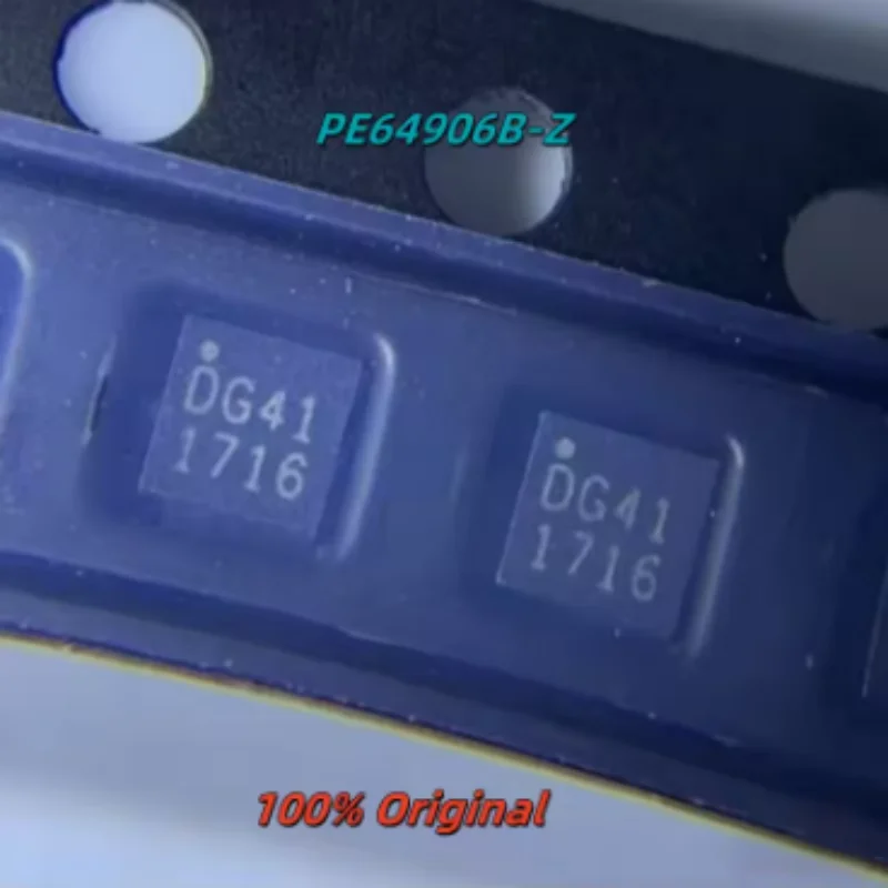 5PCS New Original PE64906B-Z PE64909B-Z QFN-10 Digitally Tunable Capacitor DTC RF Tuning IC SPI Interface 100-3000MHz