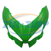 For Kawasaki Ninja 400 EX400 2018 2019 2020 2021 2022 front fairing headlight fairing front upper nasal Hood 18 19 20 21 22