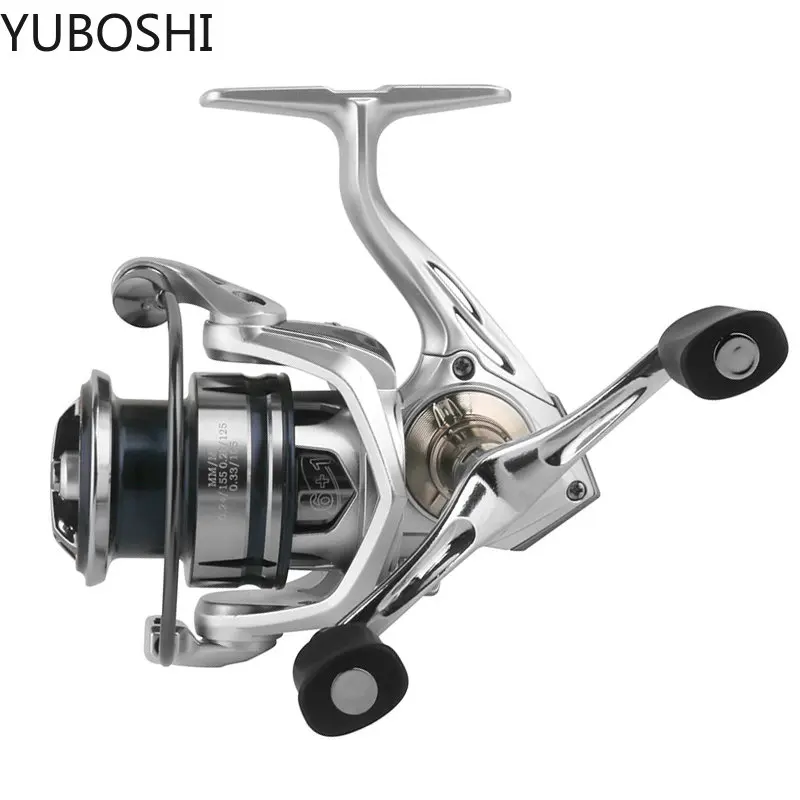 2023 Newest ST-Series High Speed Carp Spinning Reel 6+1BB Full Metal Shallow Spool Ultralight Fishing Reel