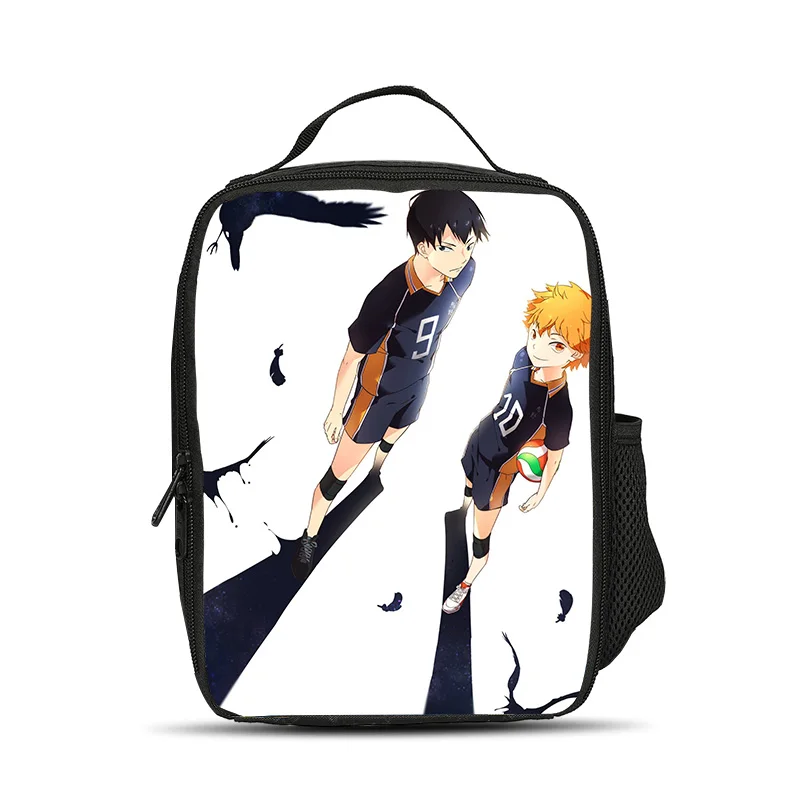 Haikyuu Ice Bag Sunshine Youth Print New Large Capacity Outdoor Picnic Student Boys and Girls Best Birthday Gift for School