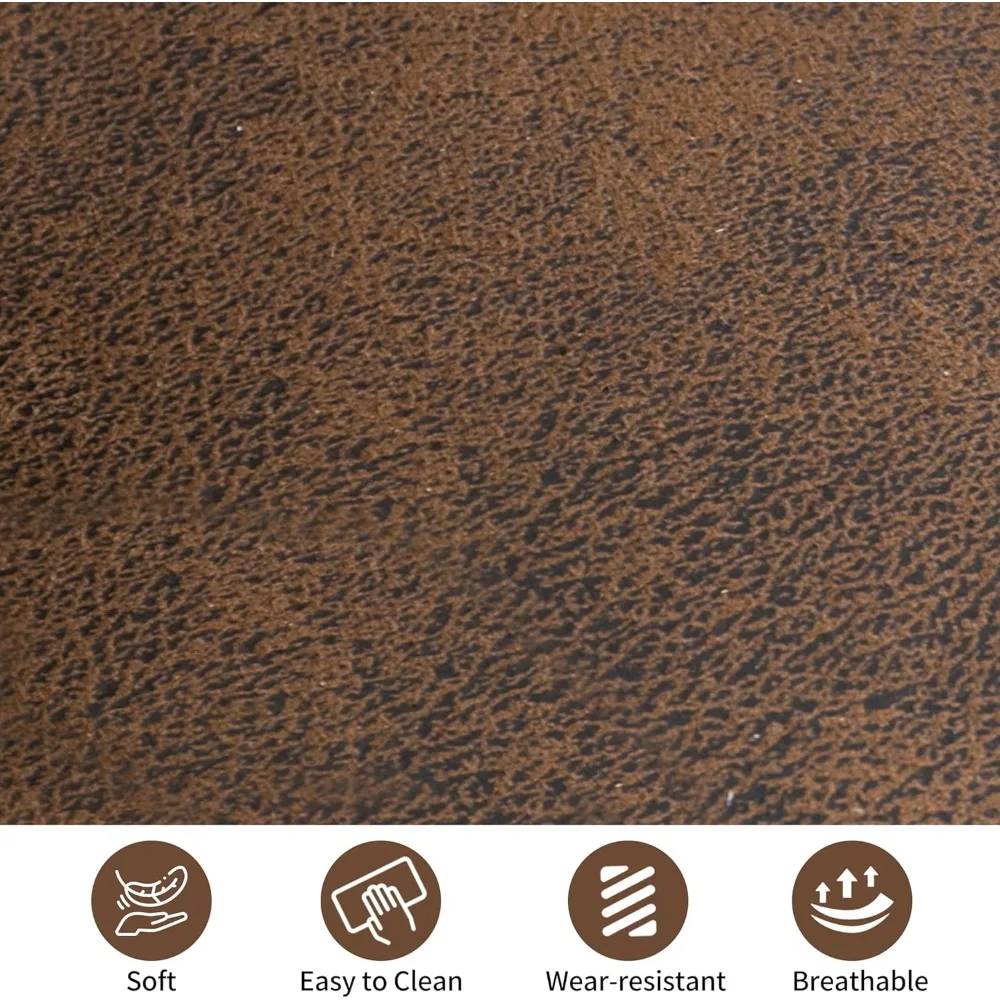 回転バースツール 2 個セット、調節可能なカウンター高さのバースツール、背もたれとフットレスト付きのモダンなバーチェア、アームレス C