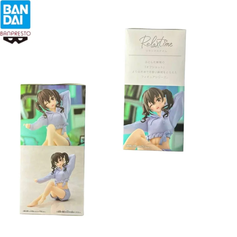 En stock: Figura de acción original Bandai Banpresto The Idolmster Sunazuka Akira, modelo de muñeco, nueva en caja, personajes de anime.
