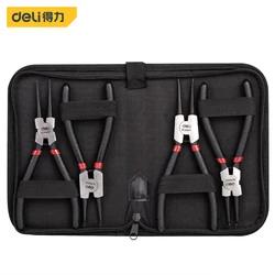 1/4 Pcs 7'' Professional Circlip Plier Set Electrican Portable Repair Tools Multifunctional Household Univeral Multitool Pliers