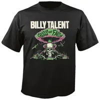 BILLY TALENT Crisis of Faith T Shirt  Black Cotton S to 2345XL MD728 long or short sleeves