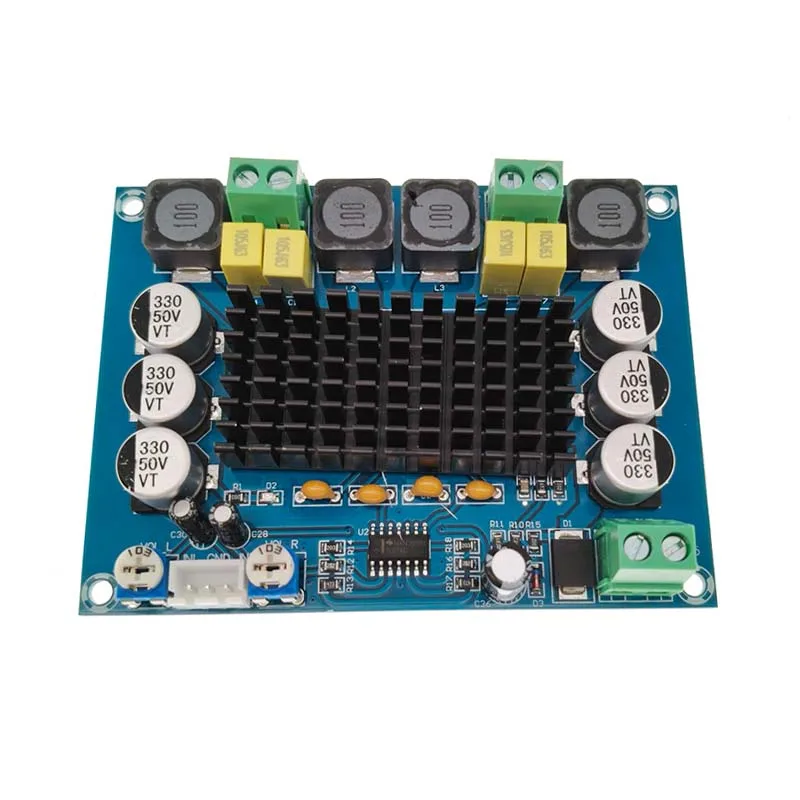 TPA3116 D2 DC 12V 24V 120W*2 Digital Audio High Power Amplifier Board Dual-channel Stereo High Power Subwoofer Board Kit XH-M543 image 4