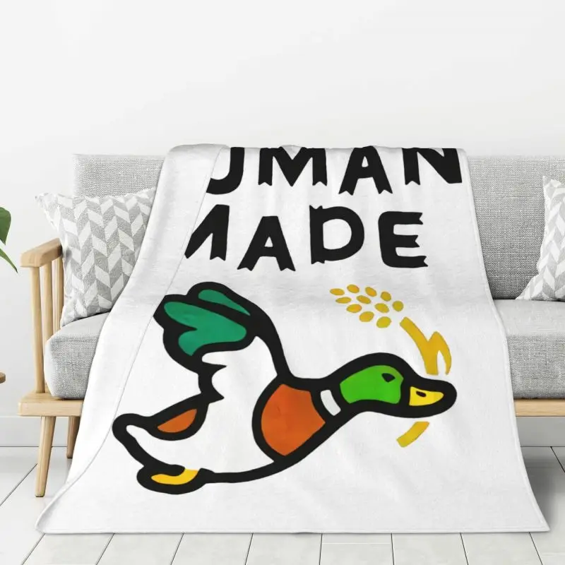 Сделанные на заказ утиные одеяла, теплое Фланелевое покрывало для дома, дивана, офиса, путешествий