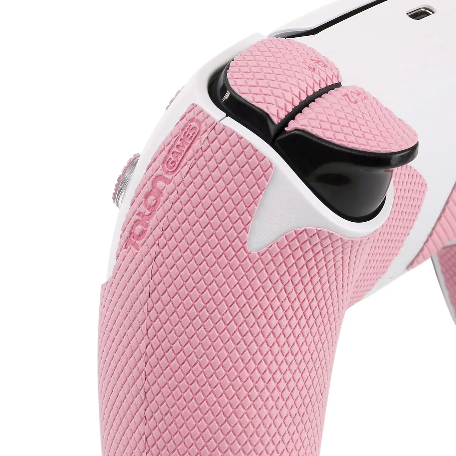 Talong ames Pro Version Controller Griff band kompatibel mit Playstation 5 Dual sense, Tasten, Auslöser, rutsch fester Anti-Schweiß (pink)