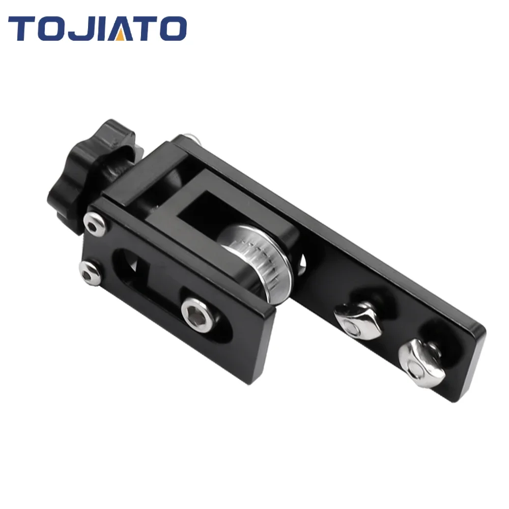 Tojiato Upgrade 2020 X Axis V-Slot Profile Synchronous Belt Stretch Straighten Tensioner For Ender 3 CR-10 DIY 3D Printer Parts