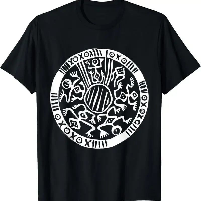 New Limited Ancient Mayan Medallion Funny Mexican Aztec Humor Novelty T Shirt