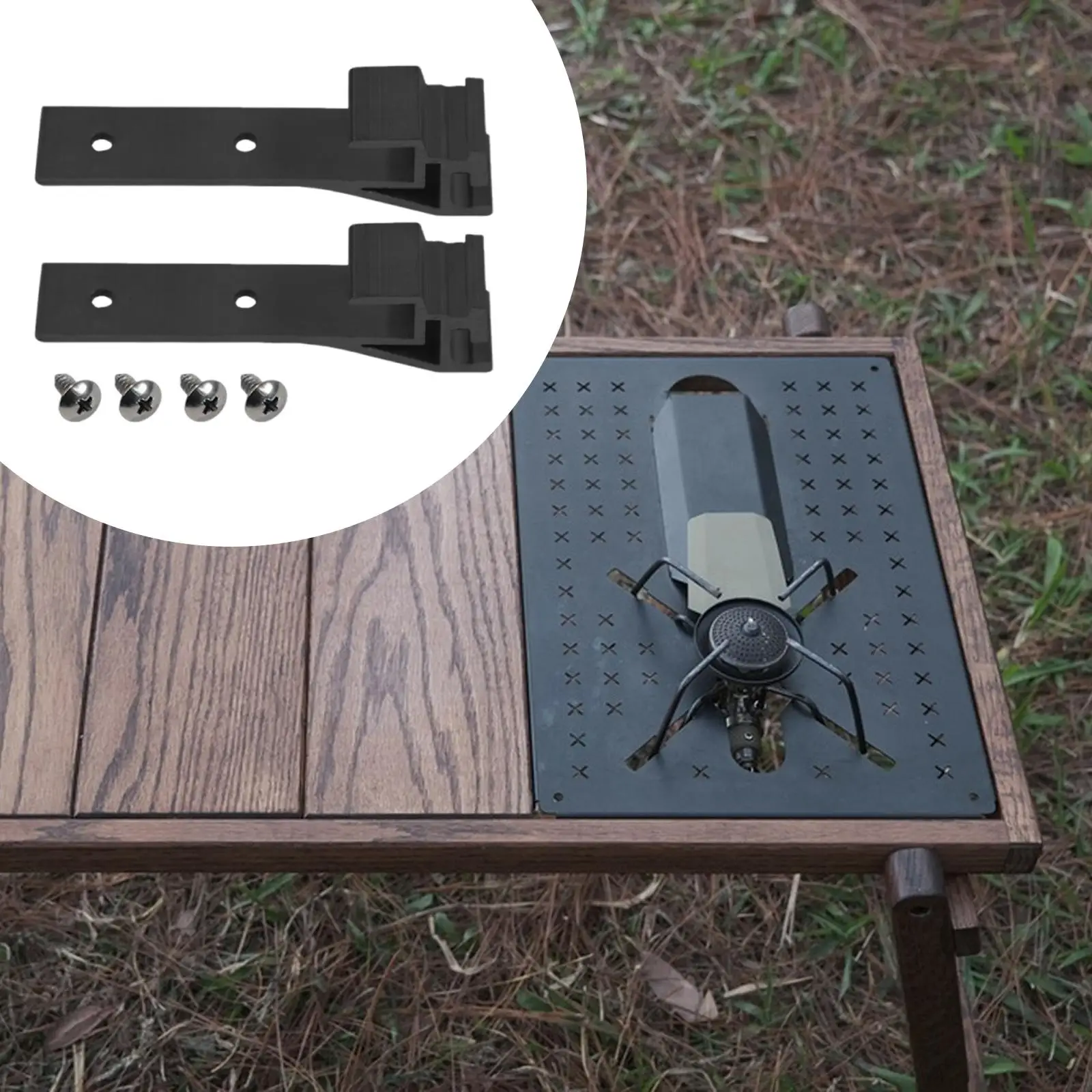 

Camping Table Link Buckle Party Accessories Easy Installation Sliding Buckle