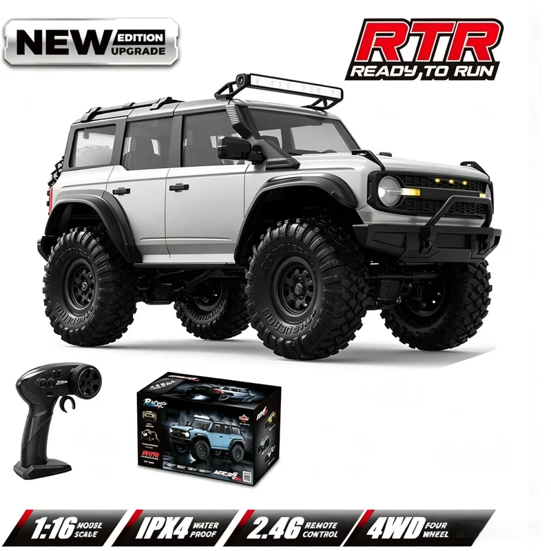 2026 New Stock Ford Remote Control Car 1:16 Climbing Car R1601-09 Four-Wheel Drive Off-Road Vehicle Model Toy Birthday Gift