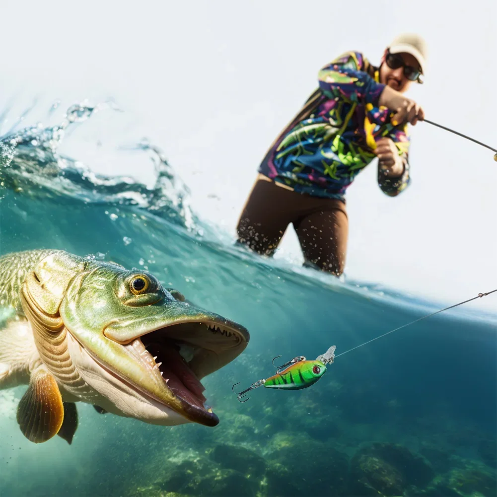 Fishing Advent Calendar 2025 24 Day Christmas Countdown Calendar Xmas Fishing Lures Tackle Set For Fisher Xmas Surprise Gift Set view 3