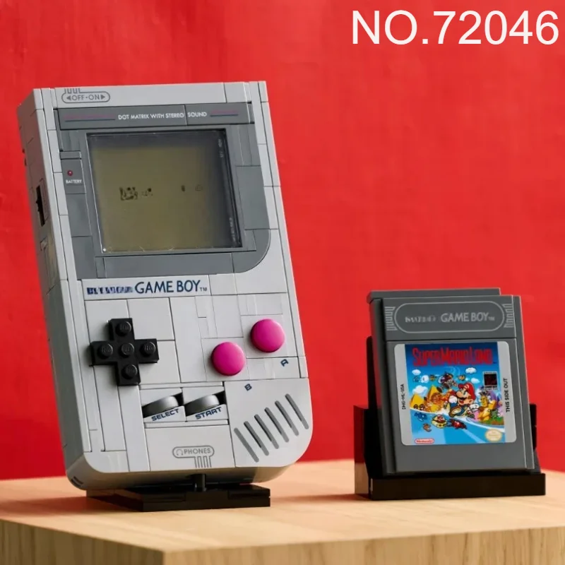 

Новинка 2026 года: Конструктор SuperMario Land Game Boy, 421 деталь, игровая консоль, модель-головоломка 72046, игрушка, подарок на день рождения и праздники