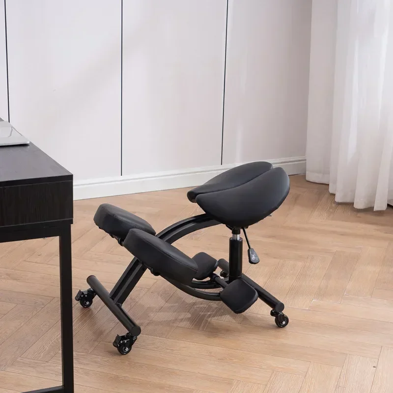 Modern Kneeling Chair Adult Ergonomic Correction Chair Saddle Chair Double Cushion Adjustable  Learning Chairsturdy and durable