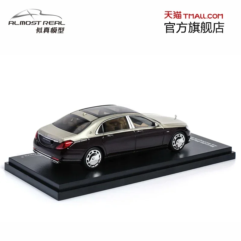 1:43 Mercedes-Benz Maybach S650 alloy simulation model, children\'s collection of decorative toys, holiday gifts for children.