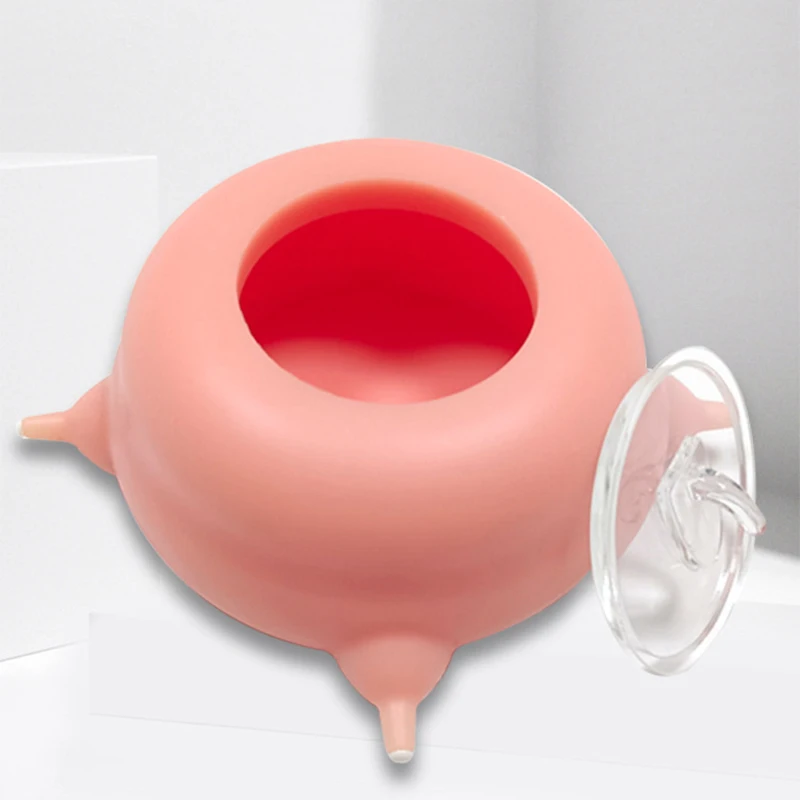 Imagem -05 - Silicone Breast Pump para Pet Milk Feeder Milk Bowl Teatswater Nipple Dispenser Nursing Drink Food Dispenser Kittle And Puppy Supplies 200ml