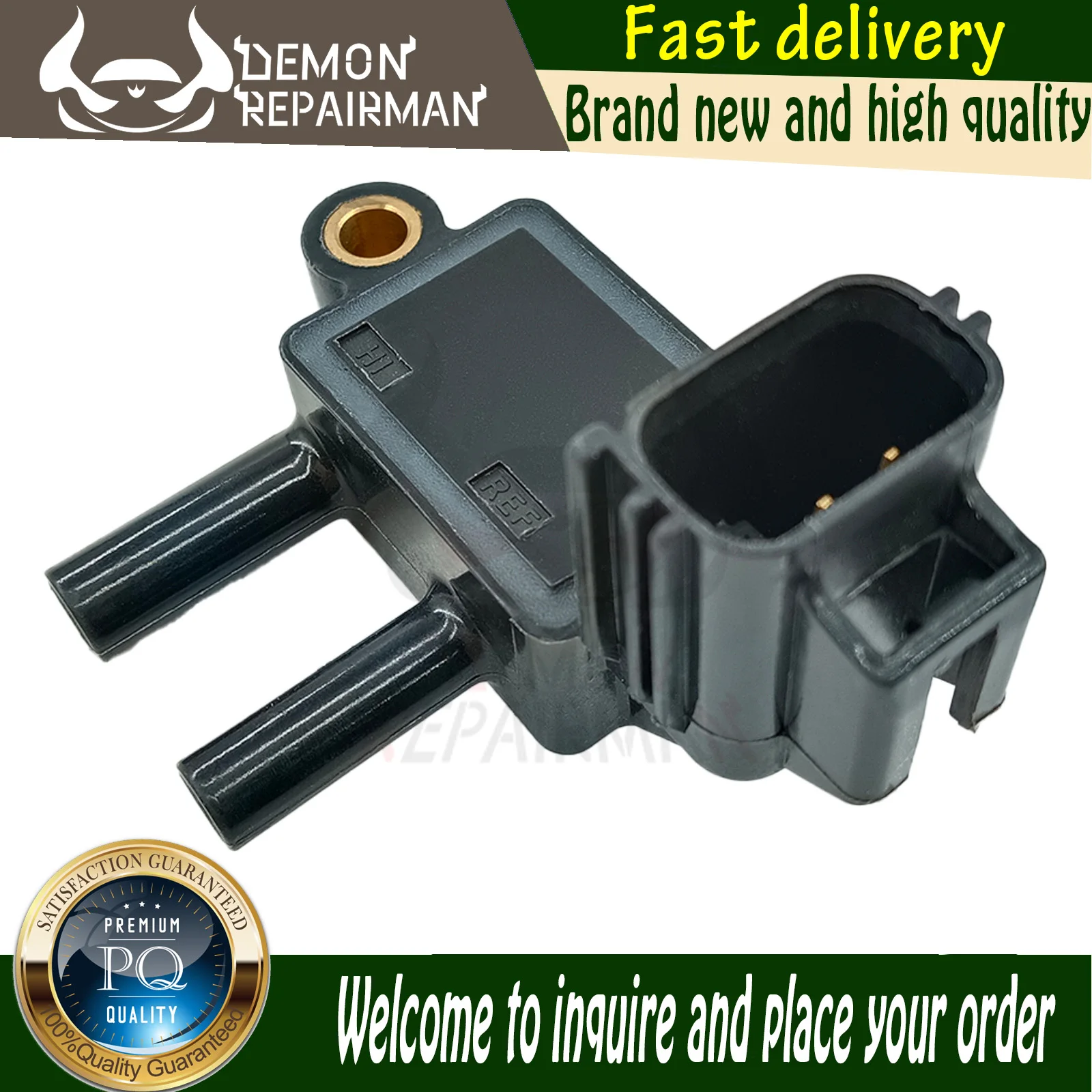 Manifold Absolute Pressure Sensor Compatible with Jaguar	XJ XJR Land Rover Range 3.0L 5.0L CSN72J03AS CSP9395 AV615L200AB