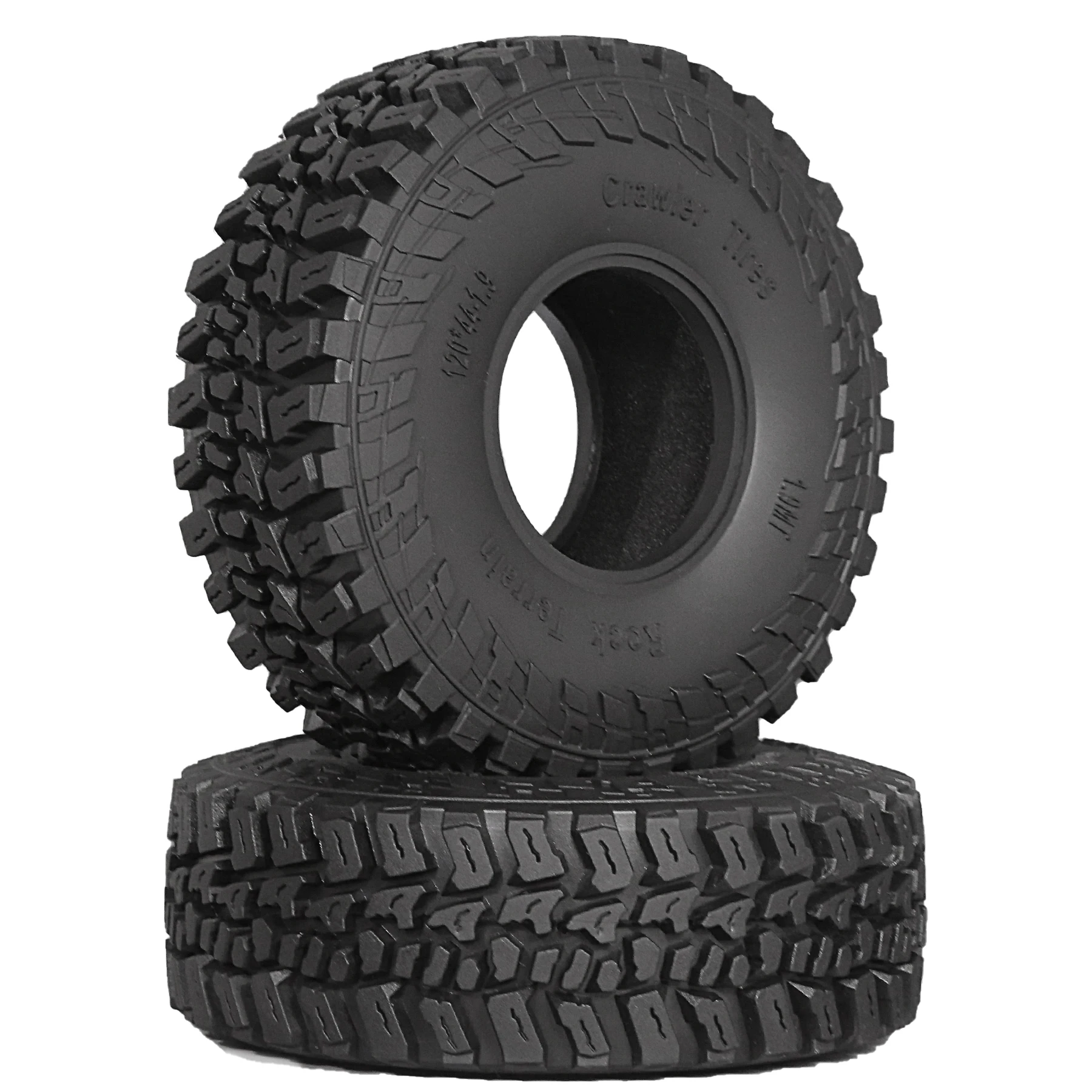 1.9 Crawler Tires(4pcs) 1/10 RC Crawler Tires for 1/10 RC Crawler TRX4 Axial SCX10 90046 SCX10 III AXI03007 Tamiya CC01 D90 D110