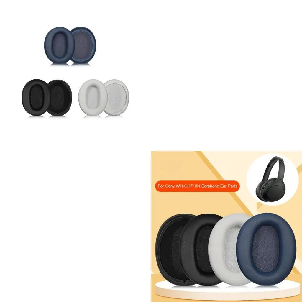 J1HD Elastic Ear Pads Cover for WH-CH710N Headphone Ear Cushions Pillow Ear Pads