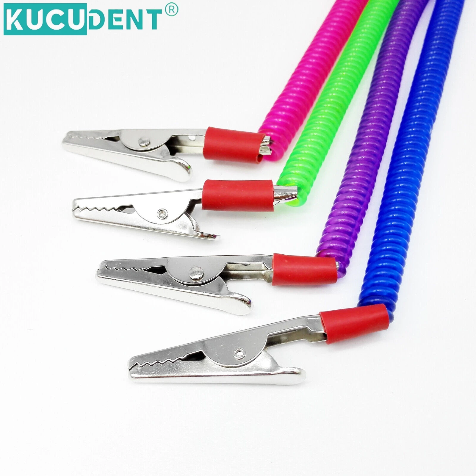 4pcs Dental Colourful Silicone Bib Clips Napkin Holders Patient Clip Scarf Clip Paper Saliva Towel Clip Dentistry Disposables