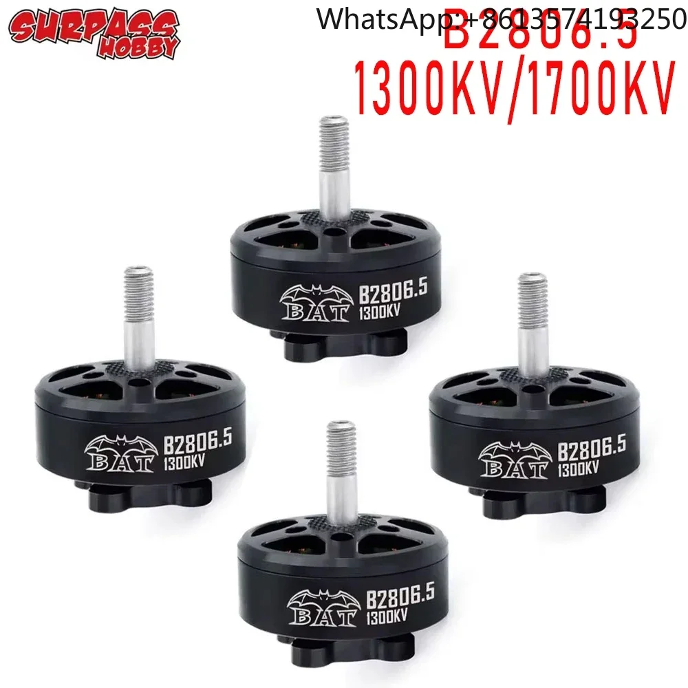 

Комплект из 4 бесщеточных двигателей Surpass Hobby 2806.5 1300KV/1700KV 4-6S для FPV-дронов, гоночных квадрокоптеров, фристайла, дальнобойных 7-дюймовых мультироторов Mark4