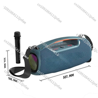 HopeStar A60 Wireless Portable Speaker with 3D Stereo Soundbar, External Subwoofer, Microphone, Bluetooth Boombox