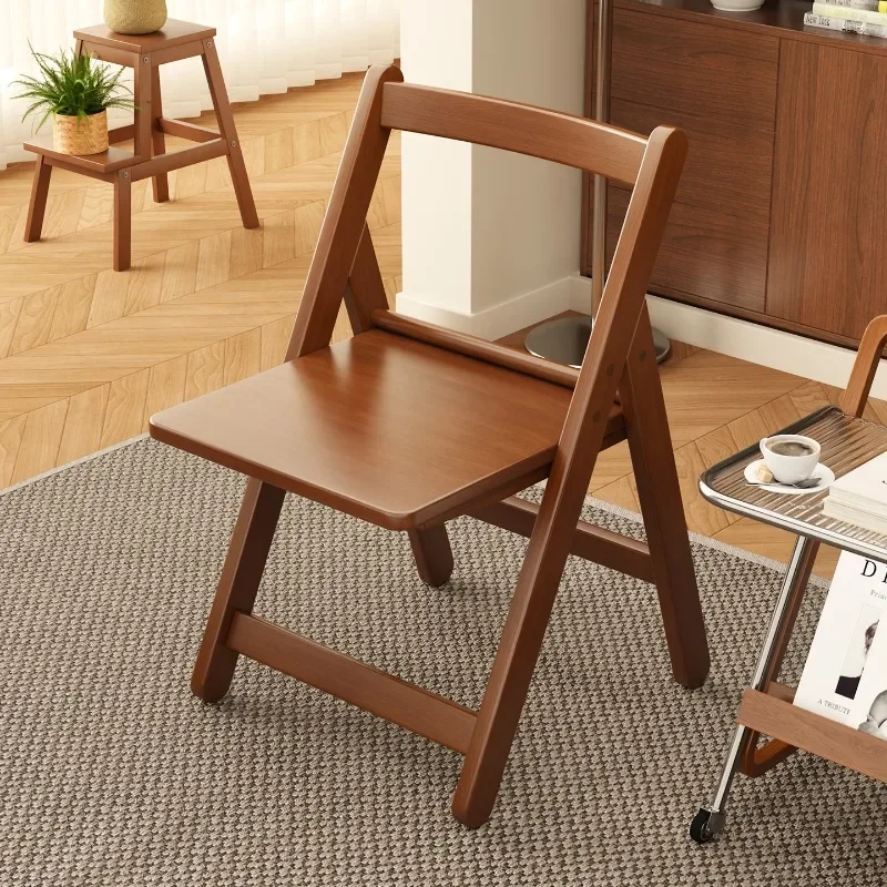 Living Room Study Kitchen Dining No Assembly Foldable Chair Multifunctional Easy Home Use Bedroom Dinning Chair Lounge Chair