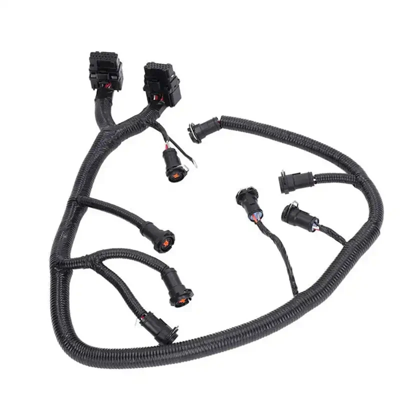 

6.0L Powerstroke Diesel Fuel Injector Wiring Harness For Ford F-250 F-350 F450 F550 03-07 1855383C9 5C3Z9D930A