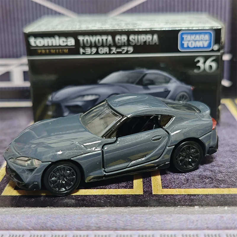 

Коллекционная модель автомобиля Takara Tomy Tomica Premium 36 Toyota GR Supra из литого металла, игрушка-подарок для мальчиков и детей