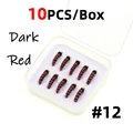 rojo oscuro talla 12