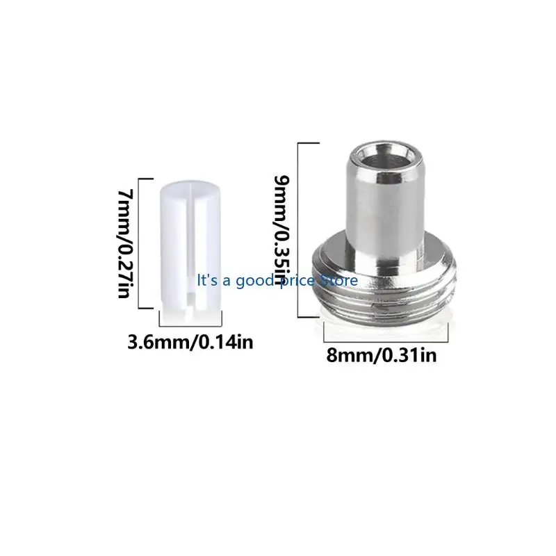  Metal Tip and Ceramic Insert Repair Set for Fiber Opticals Test Pen