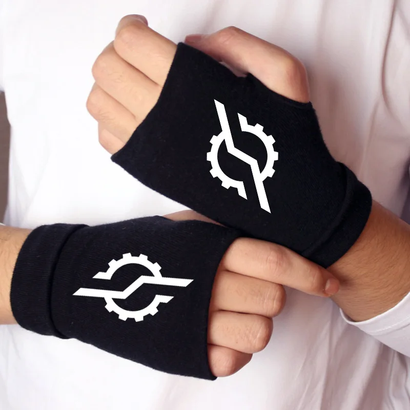 Guantes de Cosplay de Anime Attack on Titan Ninjas para mujeres, hombres y niños, Cosplay Ninja, muñeca sin dedos, ciclismo, deportes, juguetes,