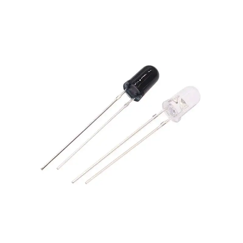 10 Stück 3mm/5mm Infrarot-Sender-Empfänger-Röhre Transceiver-Diode Fernbedienung Signalübertragung – Detail 1