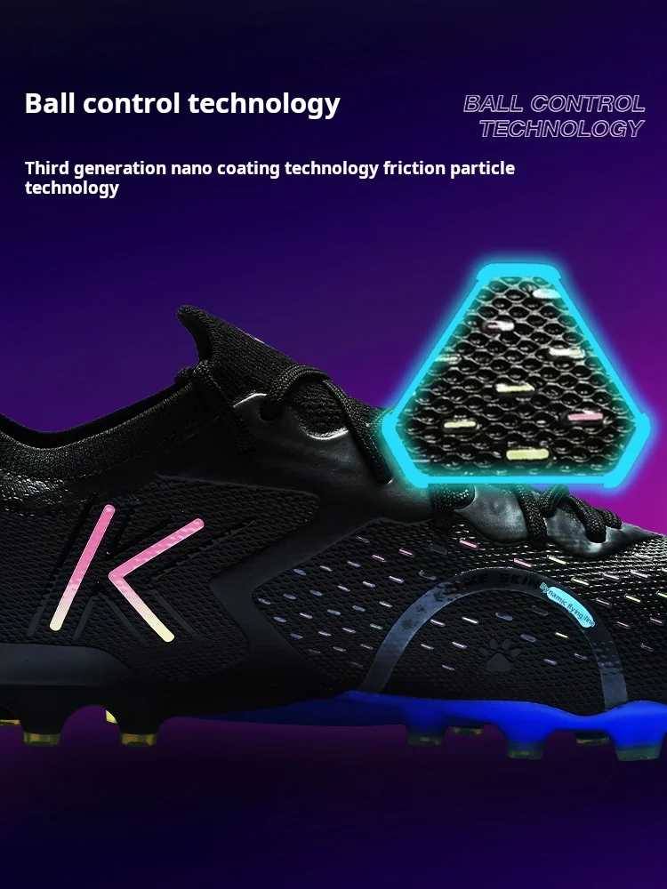 KELME Next Top Football Shoes Natural Artificial Grass Professional Competition Training Mg Soccer Shoes Anti Slip