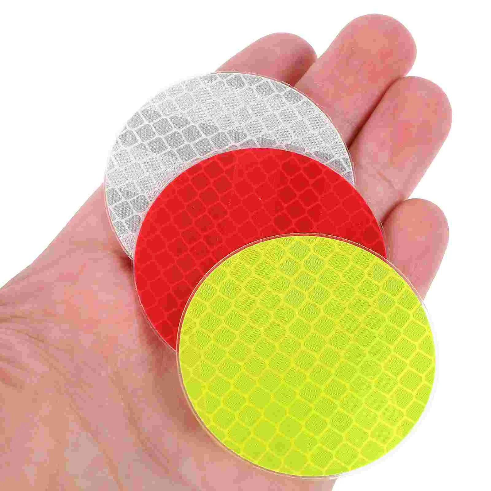 30 Pcs Reflective Stickers Trailer Tape for Waterproof Outdoor Reflector Car Adhesive Safety