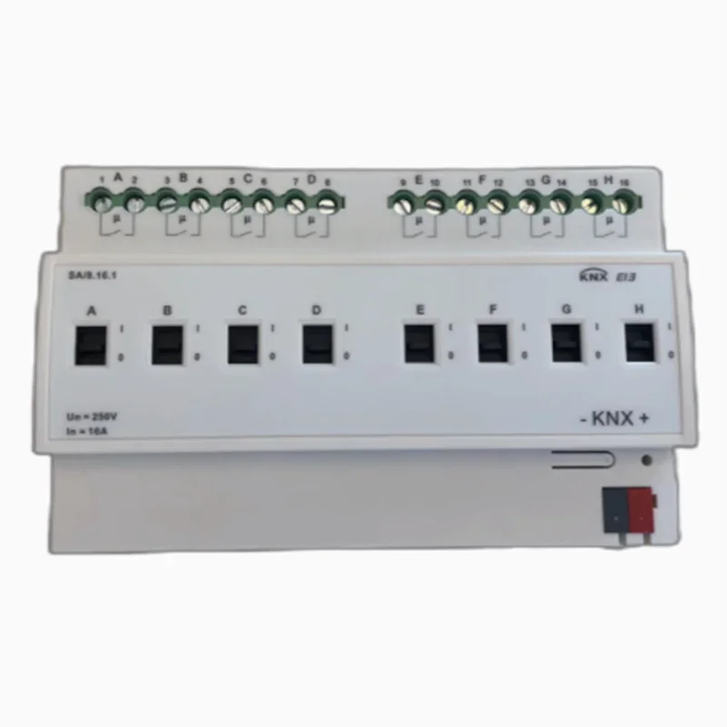 KNX Switch Actuator Module for Smart Home & Building Automation Systems — KNX Certified