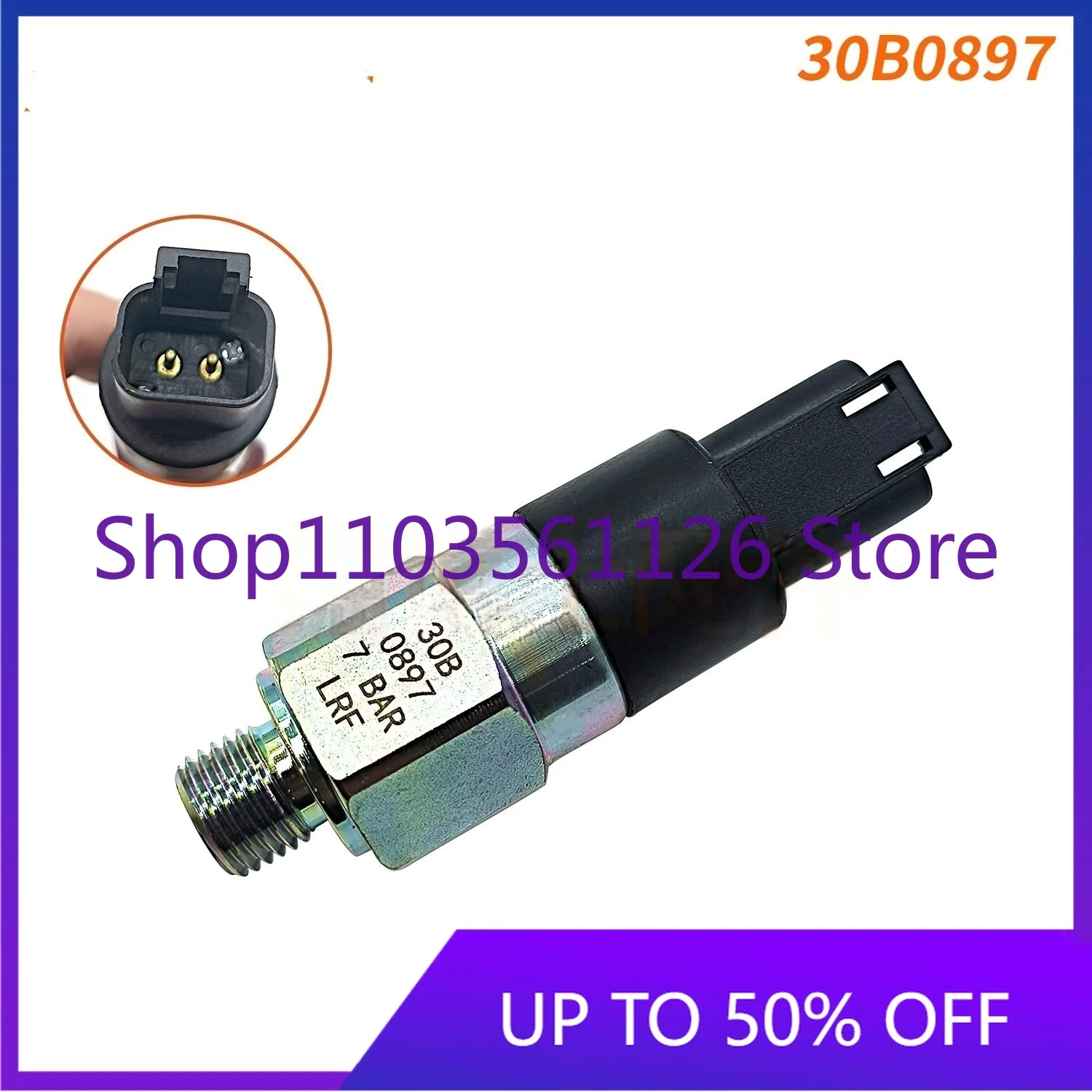 High Quality Oil Pressure Sensor for Excavator Liugong Automatic Idle Sensor 30B0642