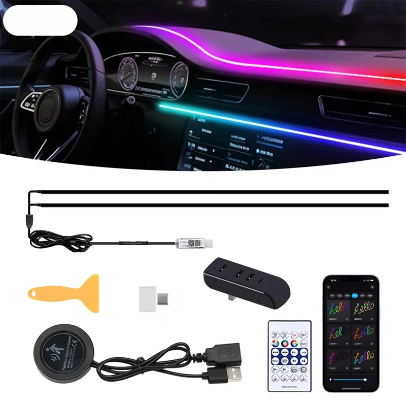 Suitable for Tesla Ambient Light 3YXS Dashboard Universal 30 Second Automatic Shutdown Module USB Docking Station Accessories