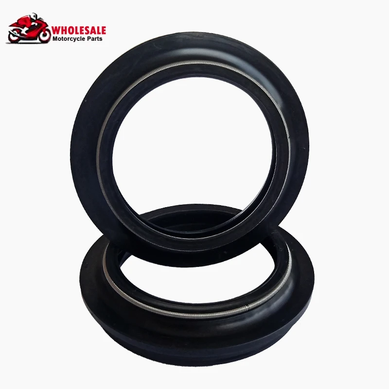 33x43x10.5 33*43*10.5 Rubber Motorcycle Front Shock Fork Damper Shaft Oil Seal Bar Retainers 33 43 33x43 33*43 Dust Cover Lip