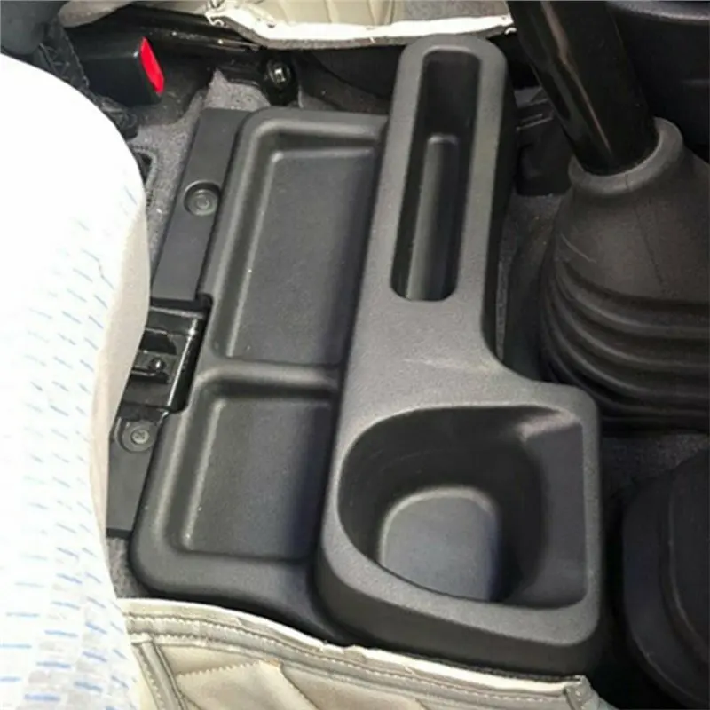 ABQB-مسند ذراع السيارة صندوق تخزين صينية لتويوتا لاند كروزر نماذج-LC70/LC76/LC78/LC79 وحدة التحكم المركزية المنظم حامل الكأس #6