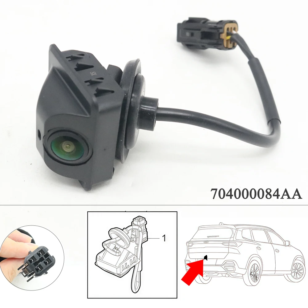 Car Trunk Boot Lid Tailgate Rear View Parking Assist Reversing Camera 704000084AA For Chery Tiggo 5 T21 8 T18 4pro T19 T17