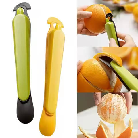 Multifunctional Orange Peeler Stripper Reusable Creative Fruit Pomelo Peeling Tool Easy To Use Open Kitchen Tool for Grapefruit