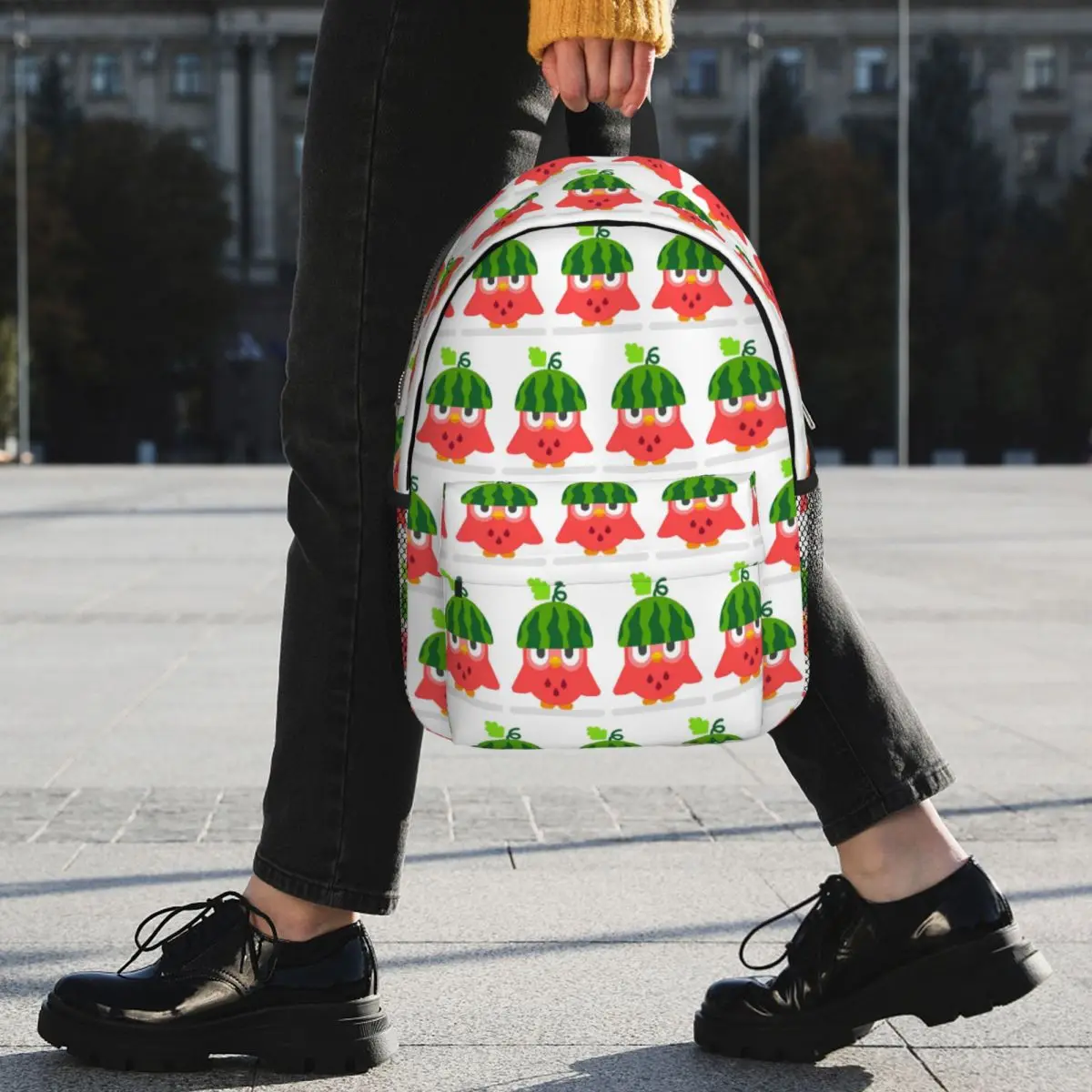 Sac à dos Duolingo Owl Duo, sac scolaire pour étudiants, sac d'école pour enfants, sac à bandoulière pour ordinateur portable pour hommes et femmes