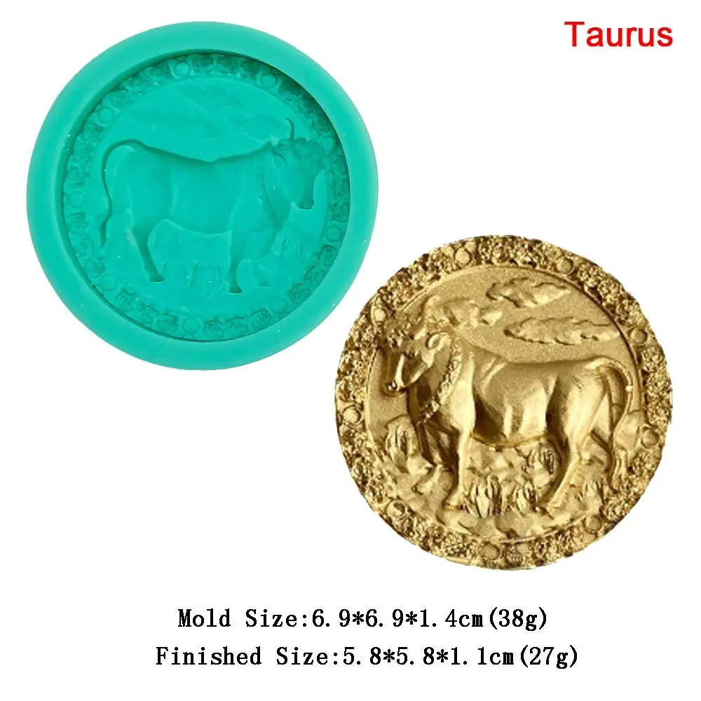 12 Constellations Baking Mold for DIY Crafts