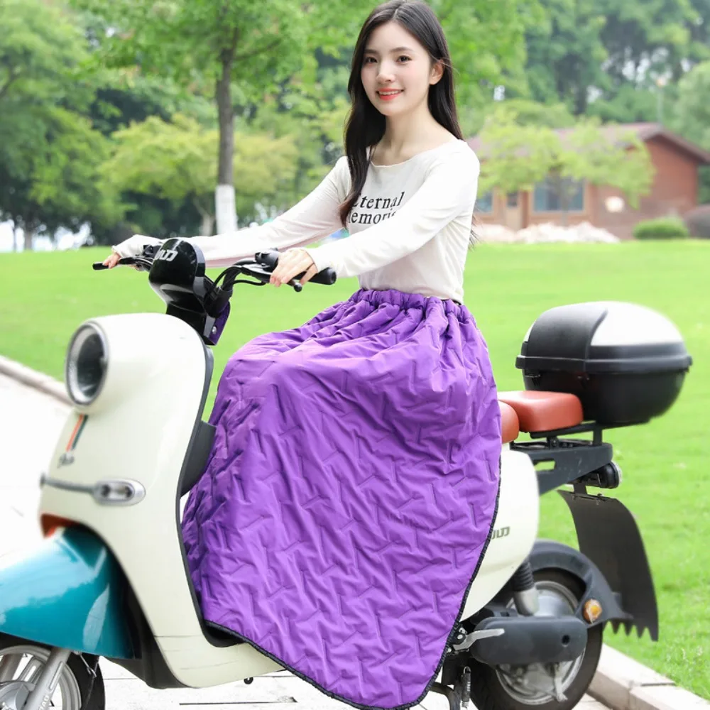 

Удобное толстое одеяло до колена, водонепроницаемый ветрозащитный фартук для ног, теплое одеяло, электромобиль